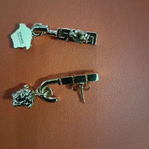 Versace Gold Key Holder with Medusa Emblem